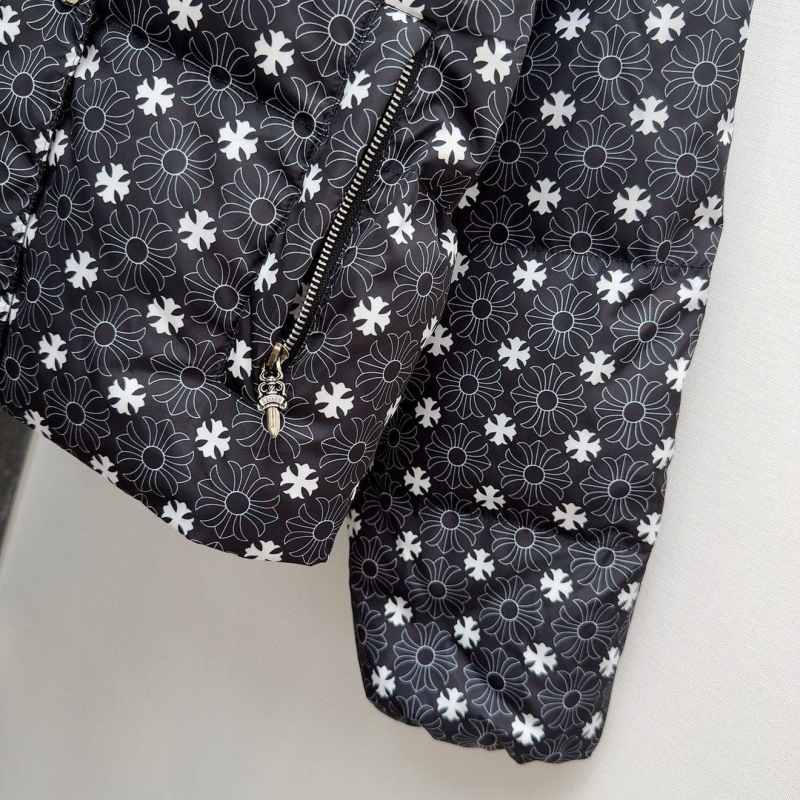 Ch*0me He**ts down jacket